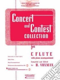 Concert and Contest Collection for C Flute libro in lingua di Voxman H. (COM)