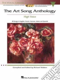 The Art Song Anthology libro in lingua di Walters Richard (EDT)