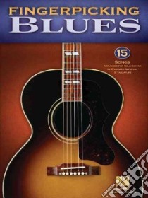 Fingerpicking Blues libro in lingua di Hal Leonard Publishing Corporation (COR)