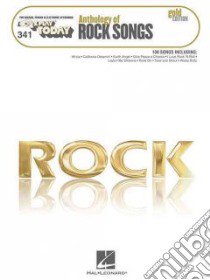 Anthology of Rock Songs libro in lingua di Hal Leonard Publishing Corporation (COR)
