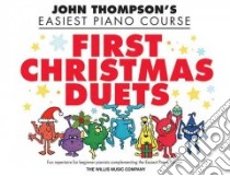 First Christmas Duets libro in lingua di Miller Carolyn (ADP)