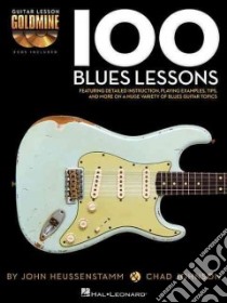100 Blues Lessons libro in lingua di Johnson Chad, Heussenstamm John