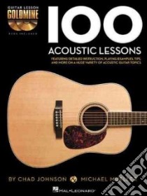100 Acoustic Lessons libro in lingua di Johnson Chad, Mueller Michael