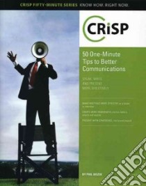 50 One-Minute Tips to Better Communications libro in lingua di Bozek Phillip E.