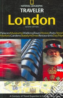 National Geographic Traveler London libro in lingua di Nicholson Louise