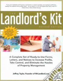 The Landlord's Kit libro in lingua di Taylor Jeffrey