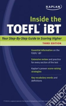 Inside the TOEFL IBT libro in lingua di Kaplan