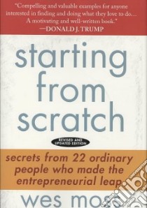 Starting From Scratch libro in lingua di Moss Wes