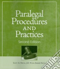 Paralegal Procedures and Practices libro in lingua di Hatch Scott A., Hatch Lisa Zimmer