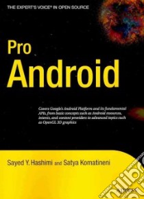 Pro Android libro in lingua di Hashimi Sayed Y., Komatineni Satya