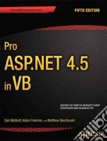Pro Asp.net 4.5 in Vb libro in lingua di Mabbutt Dan, Freeman Adam, MacDonald Matthew