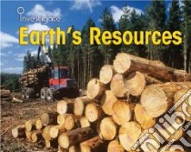 Earth's Resources libro in lingua di Barraclough Sue