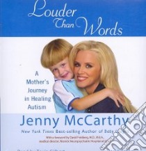 Louder Than Words (CD Audiobook) libro in lingua di McCarthy Jenny, Gilbert Tavia (NRT)