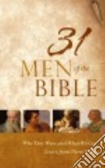 31 Men of the Bible libro in lingua di Southern Randy