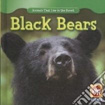 Black Bears libro in lingua di Macken JoAnn Early