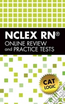 Delmar's NCLEX-RN Review Online with CAT Logic Printed Access Code libro in lingua di Delmar Cengage Learning (COR)