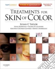 Treatments for Skin of Color libro in lingua di Susan Taylor