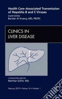 Health Care-associated Transmission of Hepatitis B and C Viruses libro in lingua di Al Knawy Bandar M.D.