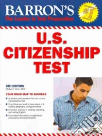 Barron's U.s. Citizenship Test libro in lingua di Alesi Gladys E.