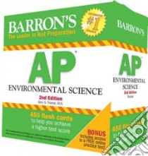 Barron's Ap Environmental Science Flash Cards libro in lingua di Thorpe Gary S.