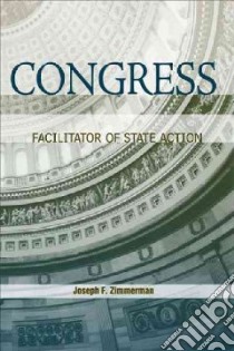 Congress libro in lingua di Zimmerman Joseph F.