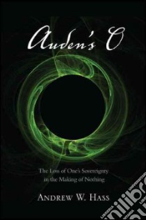 Auden's O libro in lingua di Hass Andrew W.