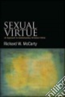 Sexual Virtue libro in lingua di Mccarty Richard W.