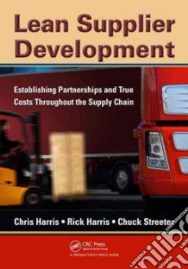 Lean Supplier Development libro in lingua di Chris Harris