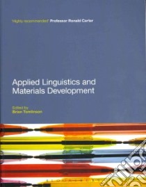 Applied Linguistics and Materials Development libro in lingua di Brian Tomlinson
