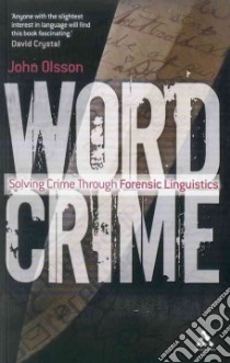 Wordcrime libro in lingua di Olsson John