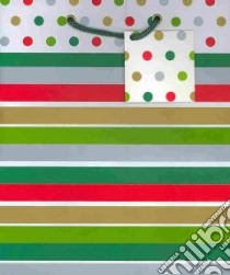 Stripes & Dots Holiday Gift Bag libro in lingua di Peter Pauper Press Inc. (COR)