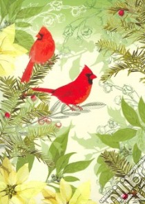 Cardinals and Poinsettia Deluxe Holiday Cards libro in lingua di Peter Pauper Press Inc. (COR)