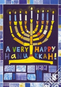 Hanukkah Mosaic Large Deluxe Holiday Cards libro in lingua di Peter Pauper Press Inc. (COR), London Portfolio (ILT)