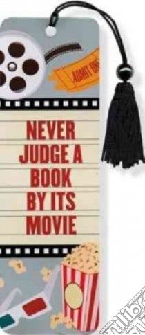 Never Judge a Book Movie Beaded Bookmark libro in lingua di Peter Pauper Press (EDT)