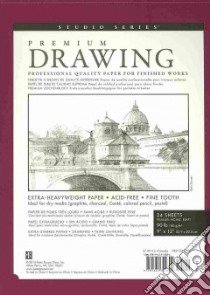 Premium Drawing Pad libro in lingua di Peter Pauper Press (COR)