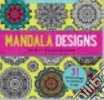 Mandala Designs Artist's Adult Coloring Book libro in lingua di Peter Pauper Press (COR)