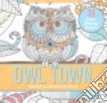 Owl Town libro in lingua di Peter Pauper Press (COR)