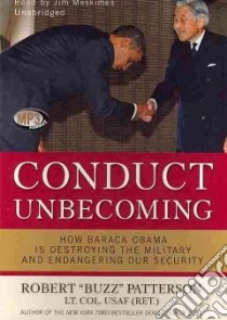 Conduct Unbecoming (CD Audiobook) libro in lingua di Patterson Robert, Meskimen Jim (NRT)