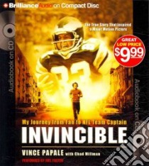 Invincible (CD Audiobook) libro in lingua di Papale Vince, Foster Mel (NRT), Millman Chad (CON)