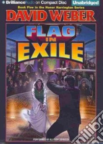 Flag in Exile (CD Audiobook) libro in lingua di Weber David, Johnson Allyson (NRT)