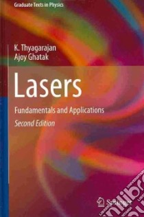 Lasers libro in lingua di Thyagarajan K., Ghatak Ajoy
