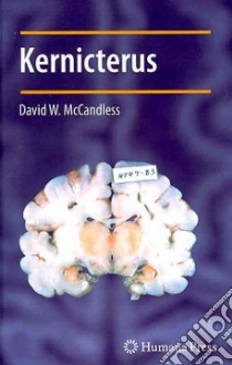 Kernicterus libro in lingua di Mccandless David W.