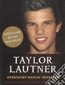 Taylor Lautner libro in lingua di Williams Mel