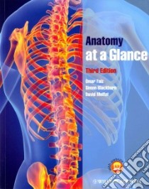 Anatomy at a Glance libro in lingua di Faiz Omar, Blackburn Simon, Moffat David