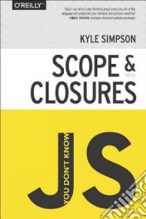 Scope and Closures libro in lingua di Simpson Kyle