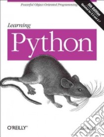 Learning Python libro in lingua di Lutz Mark