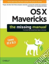 OS X Mavericks libro in lingua di Pogue David
