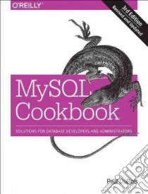 MYSQL Cookbook libro in lingua di Dubois Paul
