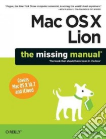 MAC OS X Lion libro in lingua di Pogue David