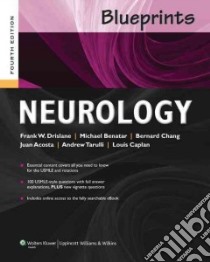 Blueprints Neurology libro in lingua di Drislane Frank W M.D., Acosta Juan M.D., Benatar Michael, Tarulli Andrew M.D., Chang Bernard S. M.D.
